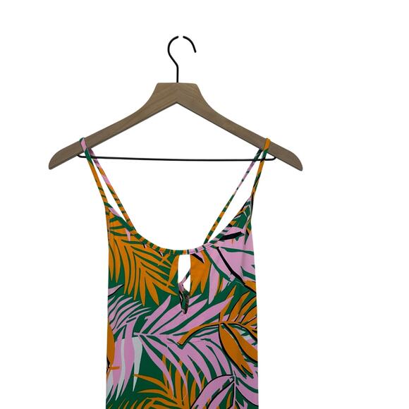 MAAJI Yellowstone Magnific Tropical Resort Vibes Cover-up Maxi Dress Size M - Picture 6 of 10